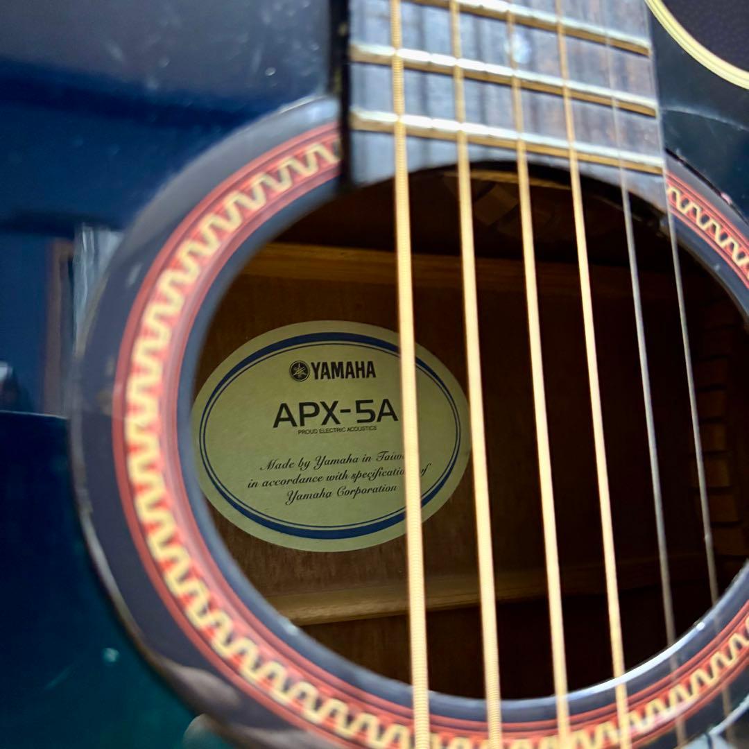 美品【トランスギター】Yamaha APX-5A　ダークグリーン（値下げ中）