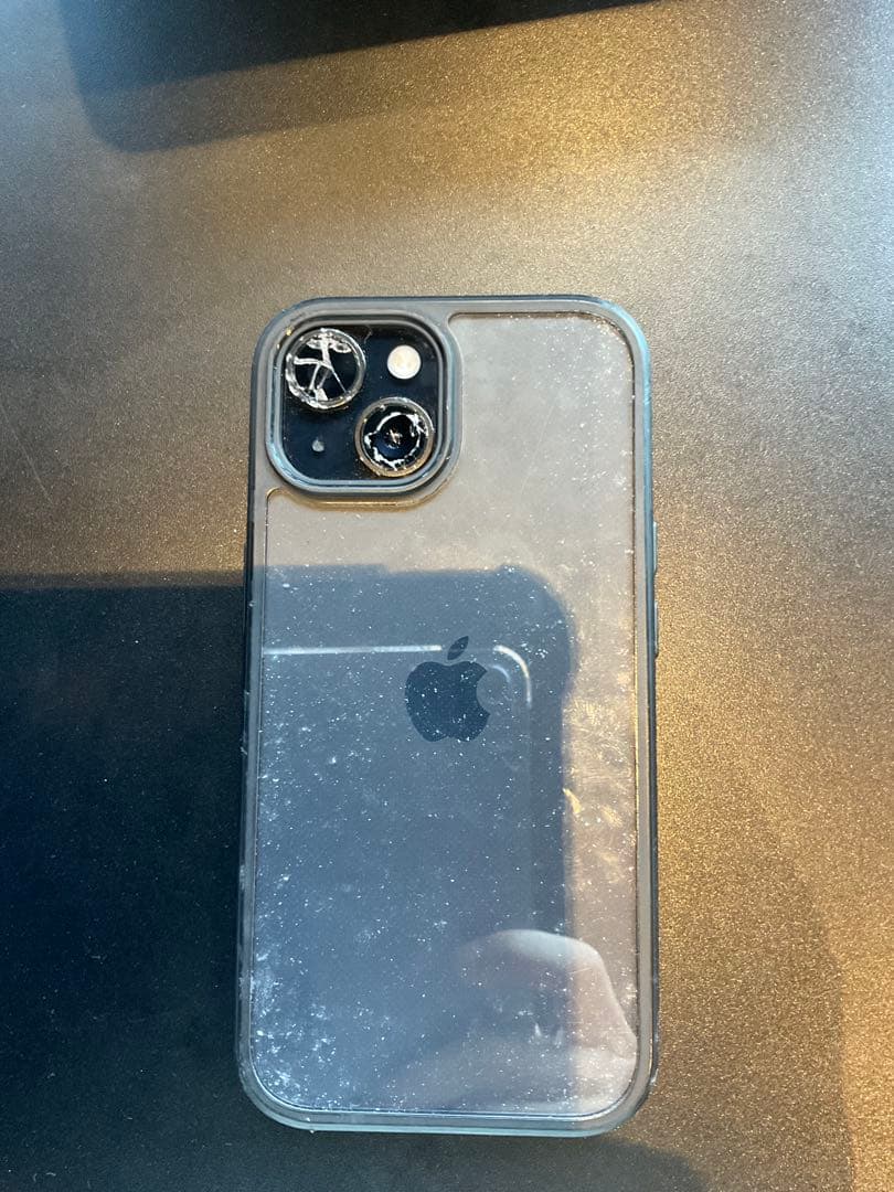 iPhone 15 128GB ジャンク ひび割れあり 本体