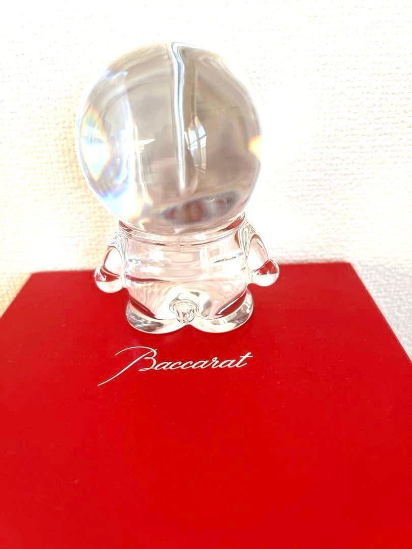 【新品未使用•箱付き】Baccarat ドラえもん クリスタルフィギュア