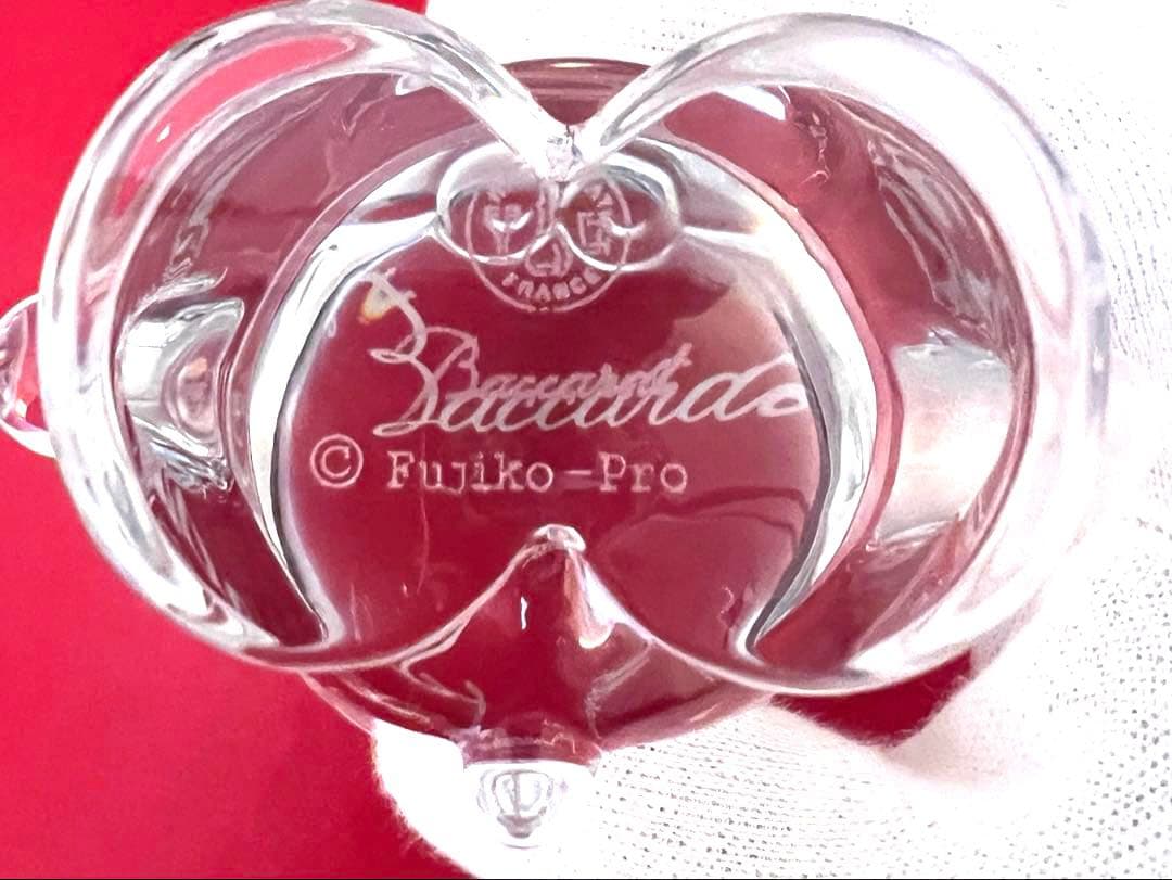 【新品未使用•箱付き】Baccarat ドラえもん クリスタルフィギュア