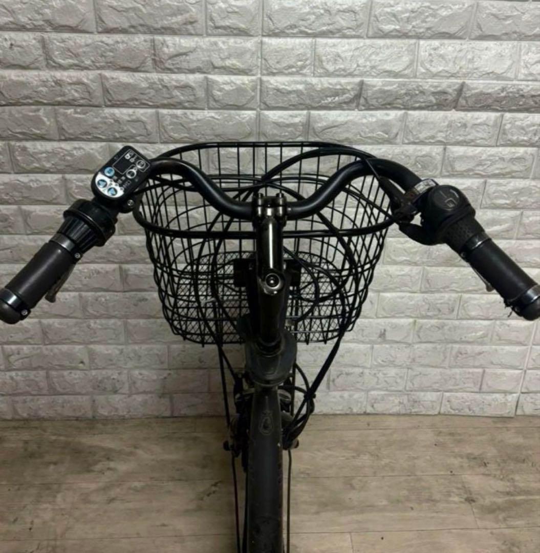 美品✨新品✨サドル✨バッテリー最高レベル✨ブリヂストンビッケ✨子供乗せ電動自転車