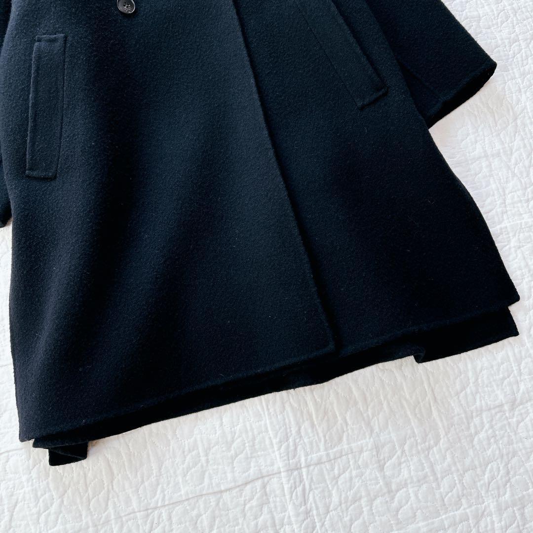 23区 滝沢眞規子さん着用 ウールリバー コート 2023年 ブラック Sサイズ