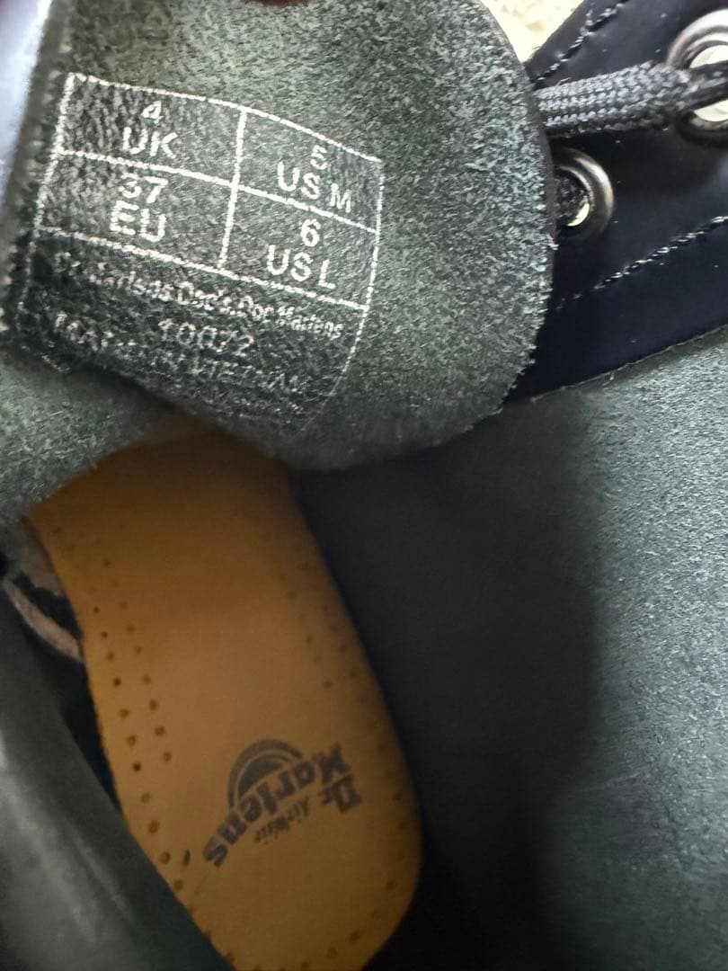 美品　Dr.Martens ドクターマーチン 8ホールブーツ ブラック　黒