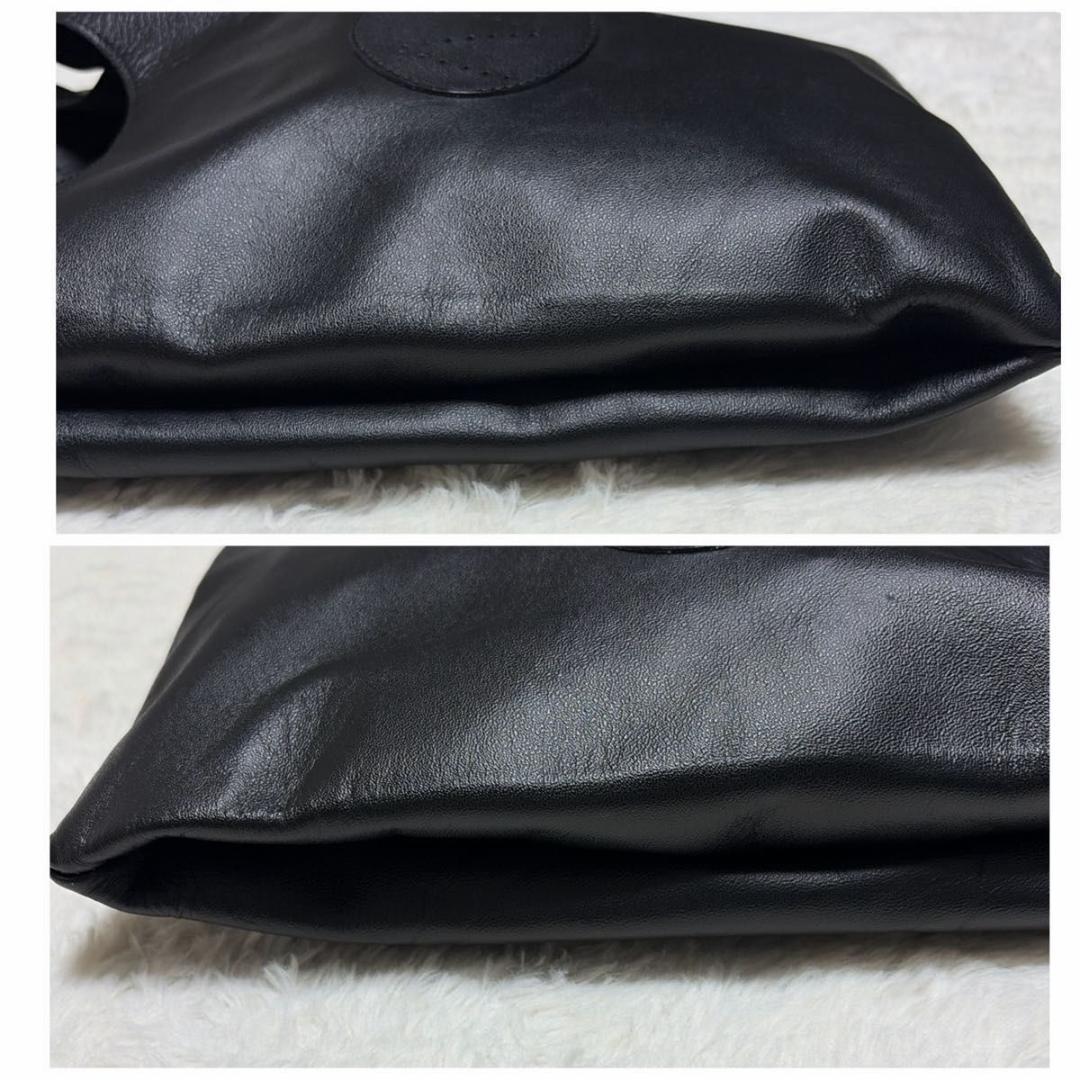 美品 近年 NICENESS LOWE ホースレザー ショルダーバッグ メンズ