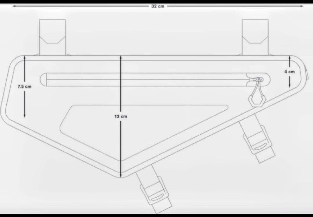 APIDURA アピデュラ バックカントリー フレームバッグ 2L