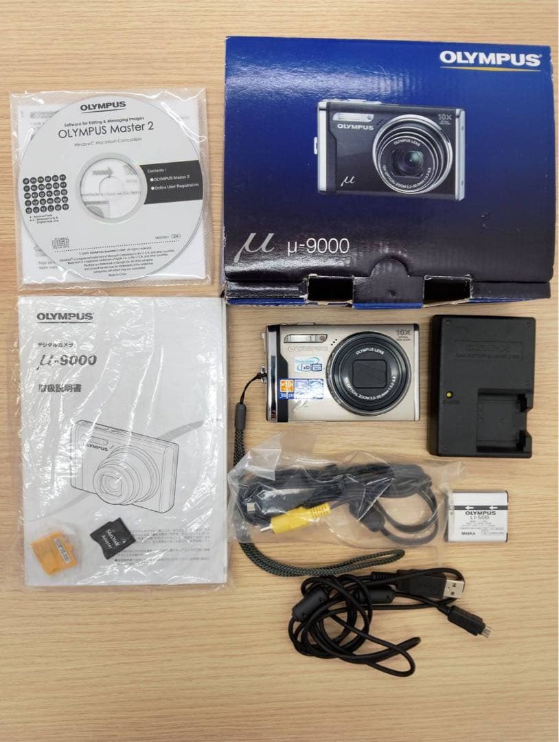 【動作確認済】OLYMPUS μ-9000 コンパクトデジタルカメラ