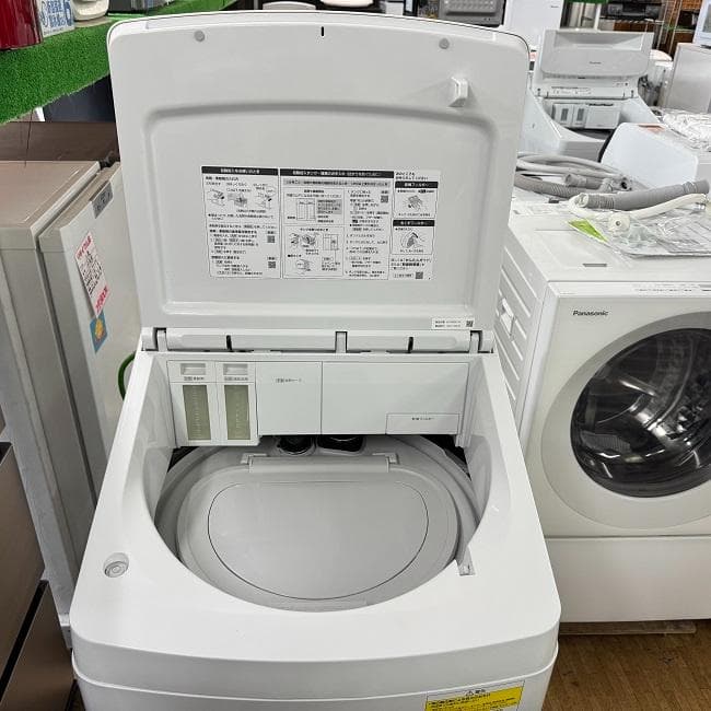 地域限定送料無料　美品 パナソニック 洗濯乾燥機 自動投入 NA-FW80K7