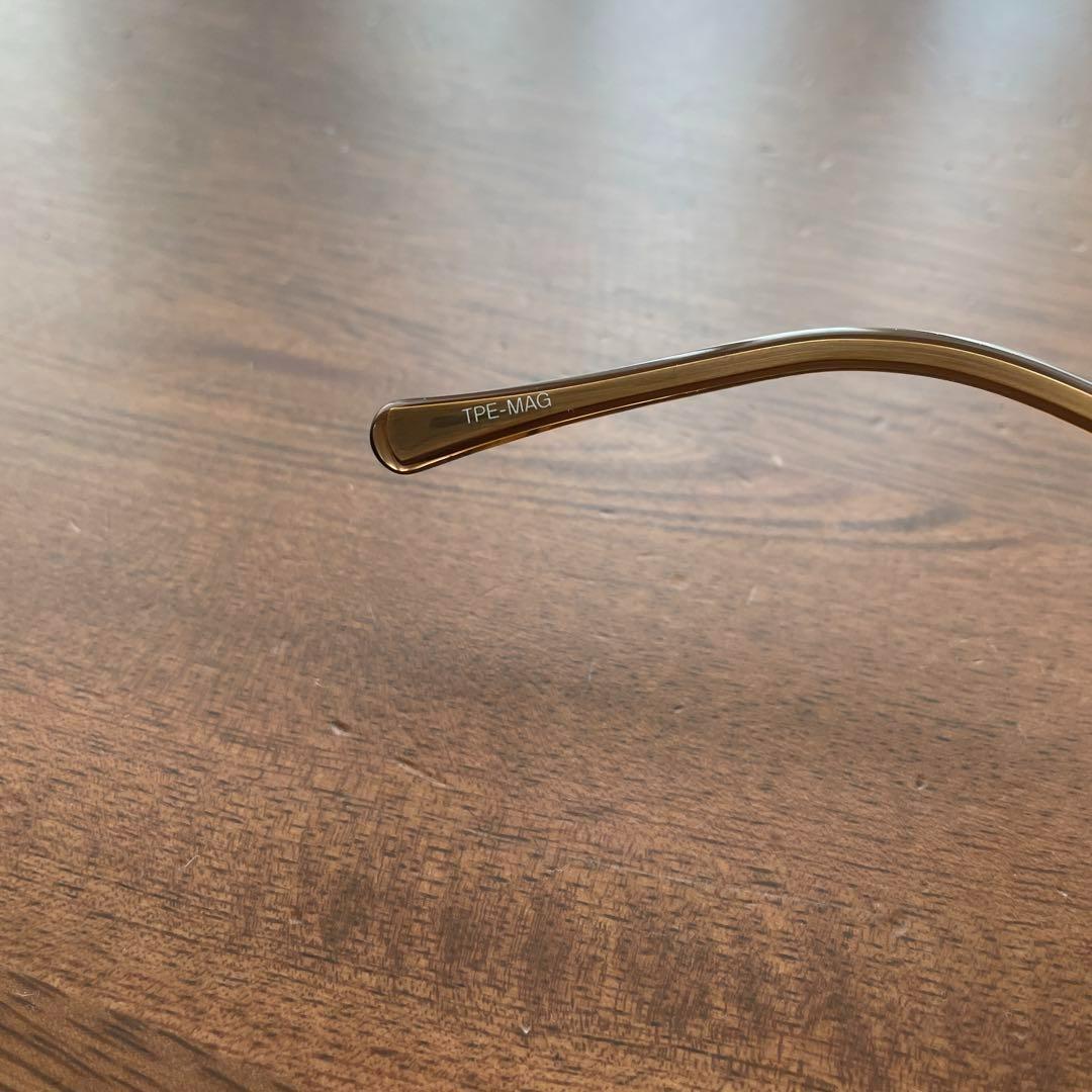 メガネ　フレーム　ボストン　MATSUDA 　M3076 日本製　べっこう色