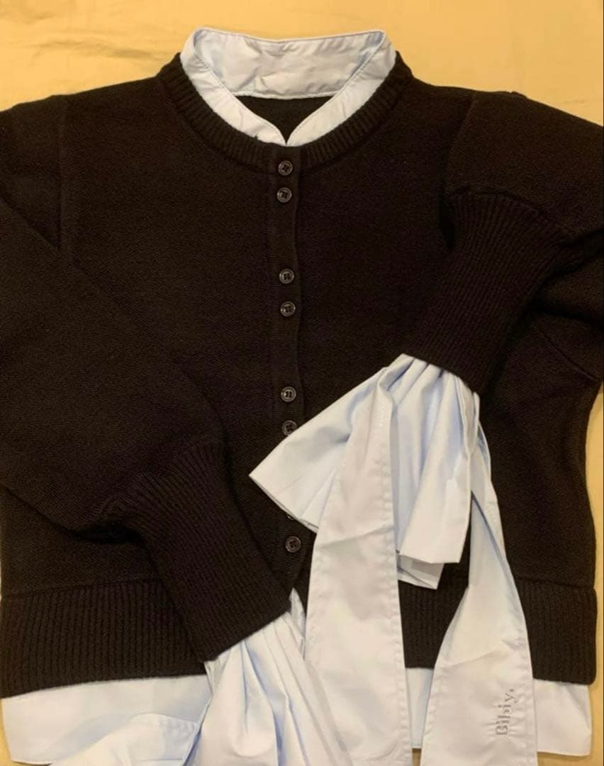 Bibiy ANGELIQUE KNITネイビー①