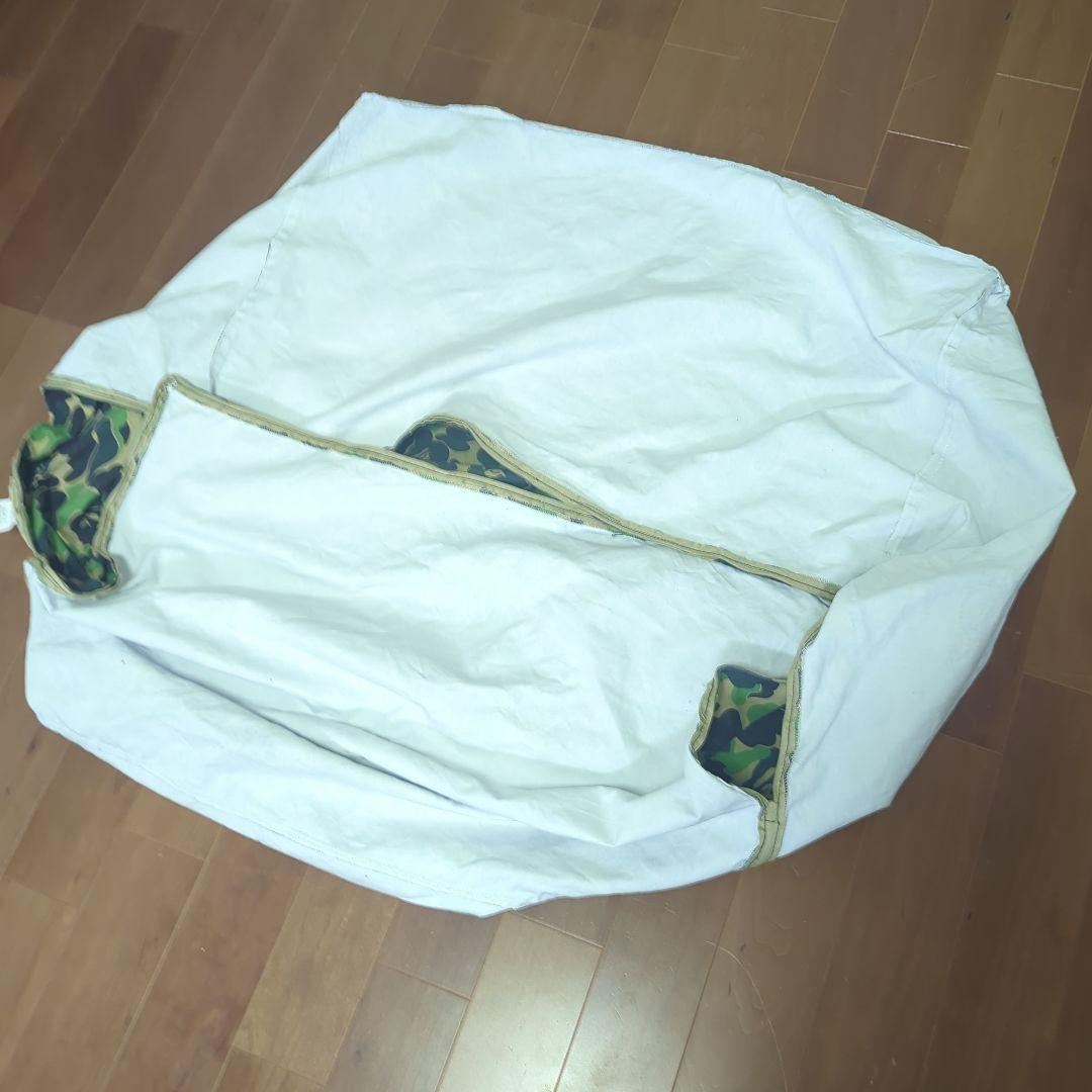 アベイシングエイプ　ビーズクッション 特大 カモフラージュ