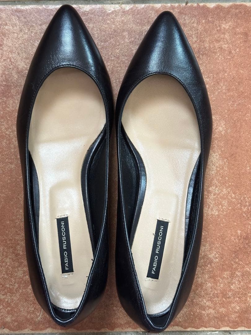 【値下げ】ファビオルスコーニ ポインテッドトウパンプス