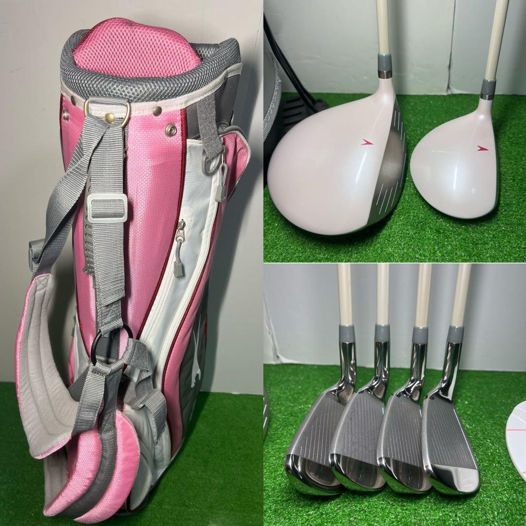 D439 IGNIO ゴルフクラブ クラブセット　初心者　レディース