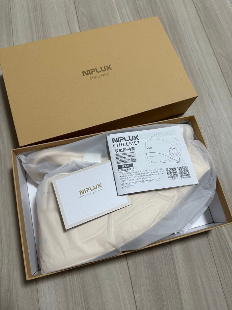【新品未使用】NIPLUX CHILLMET ヘッドケア マッサージャー