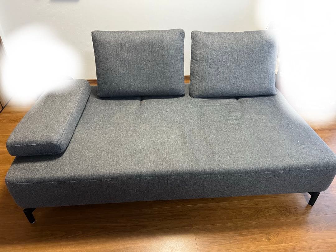 島忠ホームズ オリジナル 2人掛けソファ 右肘クッション