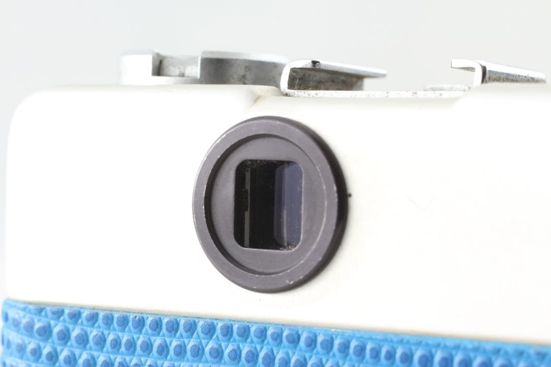 【整備済　美品】ブルー Canon Demi EE17　露出計OK #1321