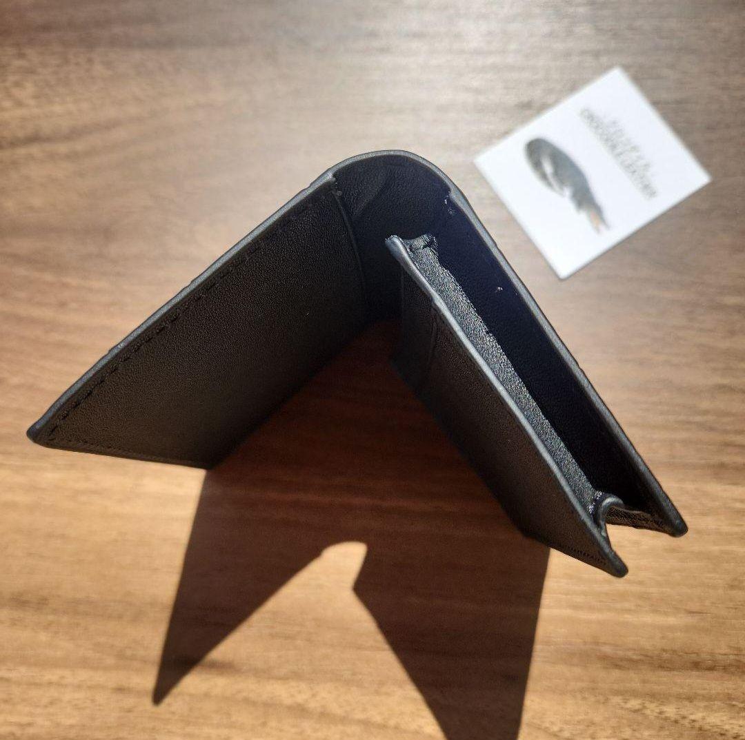 ☆ 実物撮影 ☆ ブルーグレー クロコダイル 財布 名刺 カードケース 定期入れ