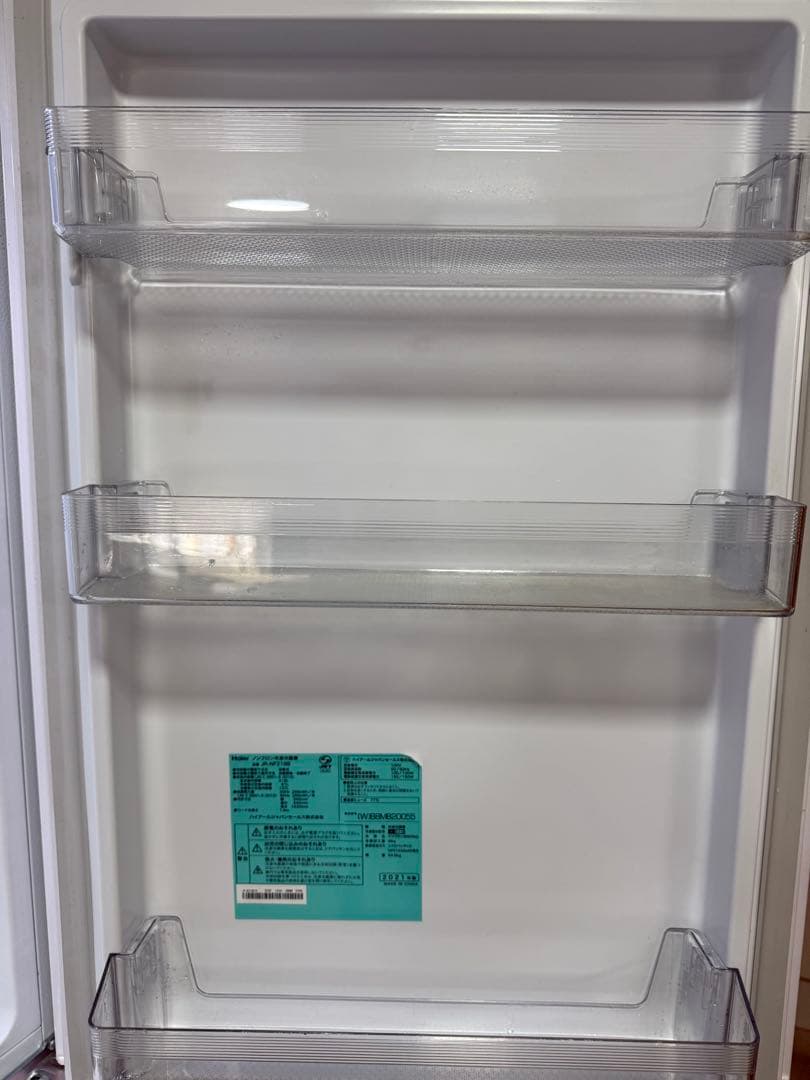 Haier 冷蔵庫 NF218B 218L 冷凍庫　2021年式