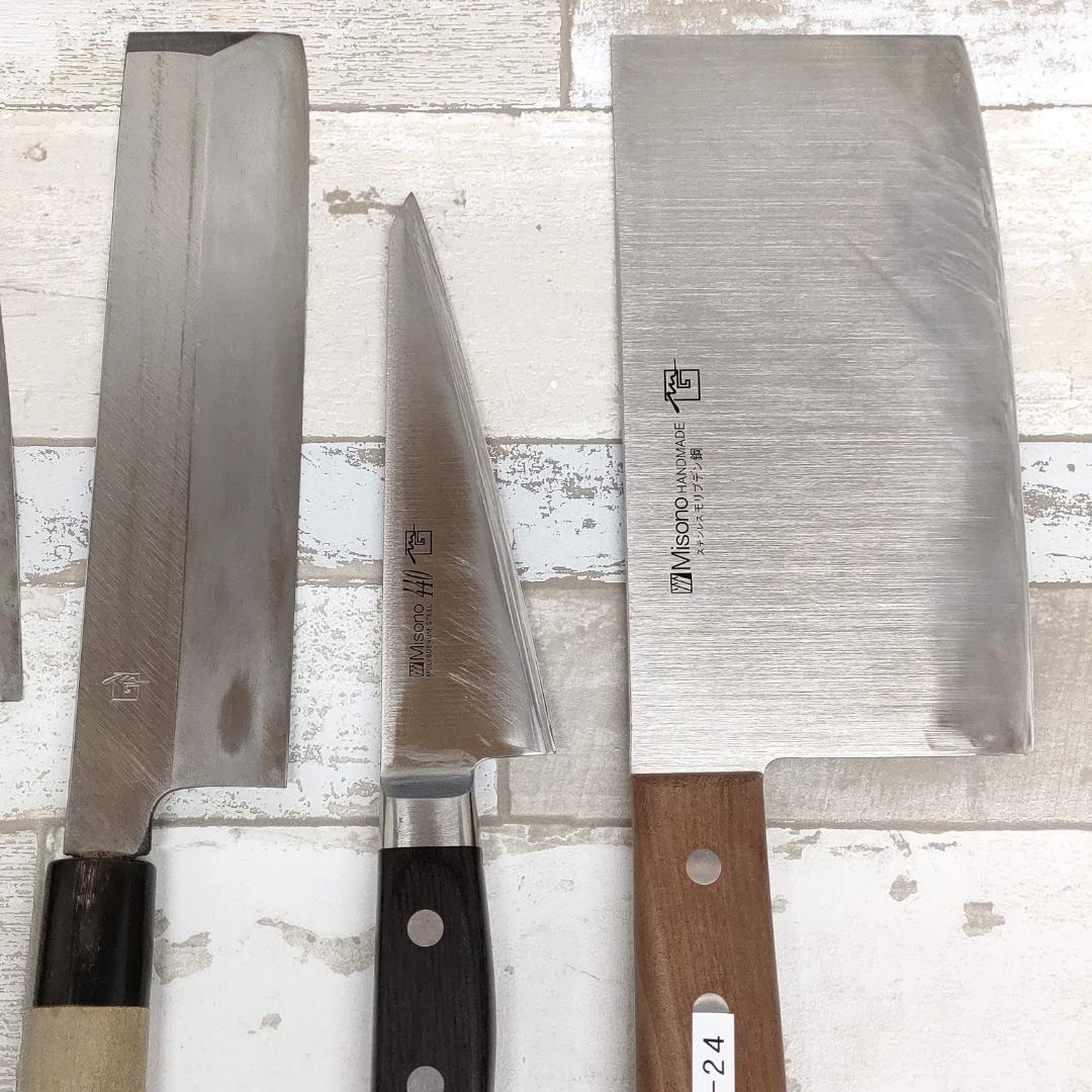 武蔵野調理 misono ミソノ 包丁 セット 牛刀 三徳 出刃 柳刃 ほか