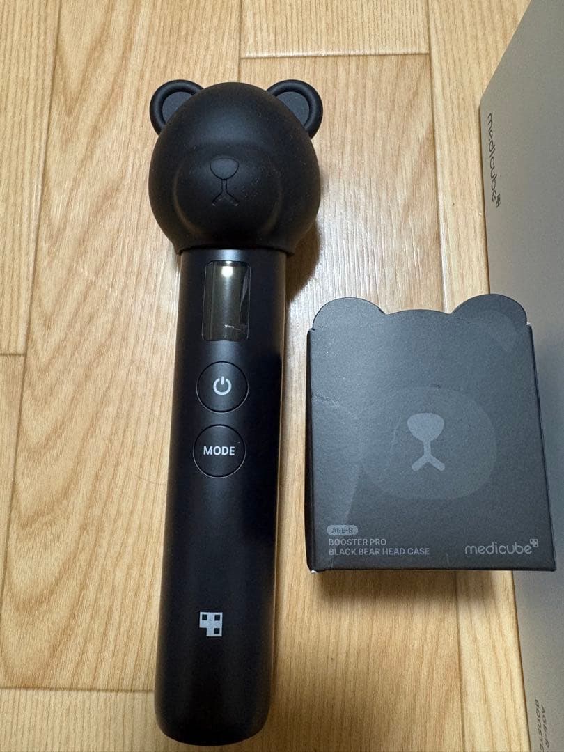 メディキューブ　ブースタープロ（ブラック）　限定のくまちゃんヘッド付きモデル