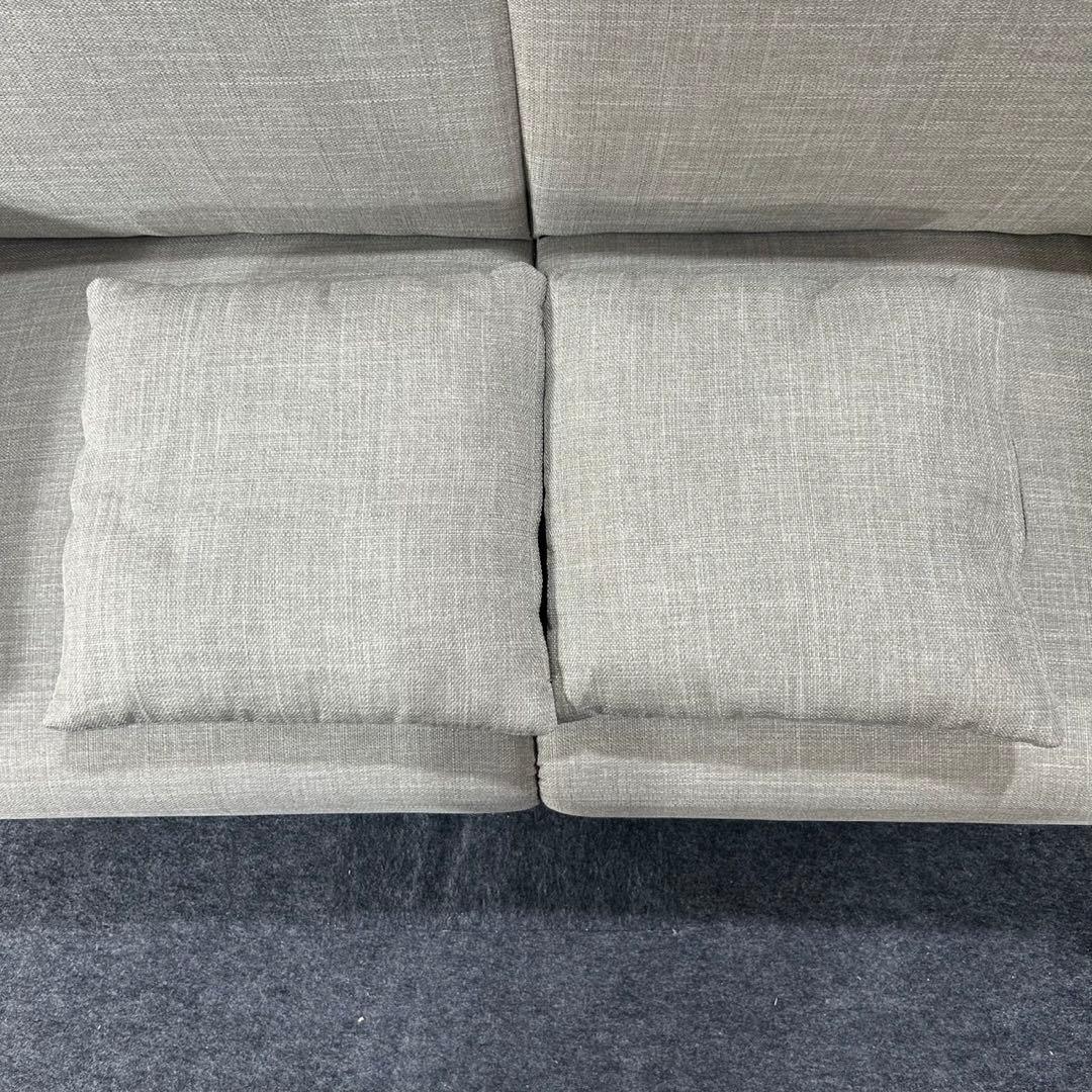 家具350 ソファ 2人掛け Emma ベージュ コンパクト 家具 d4532