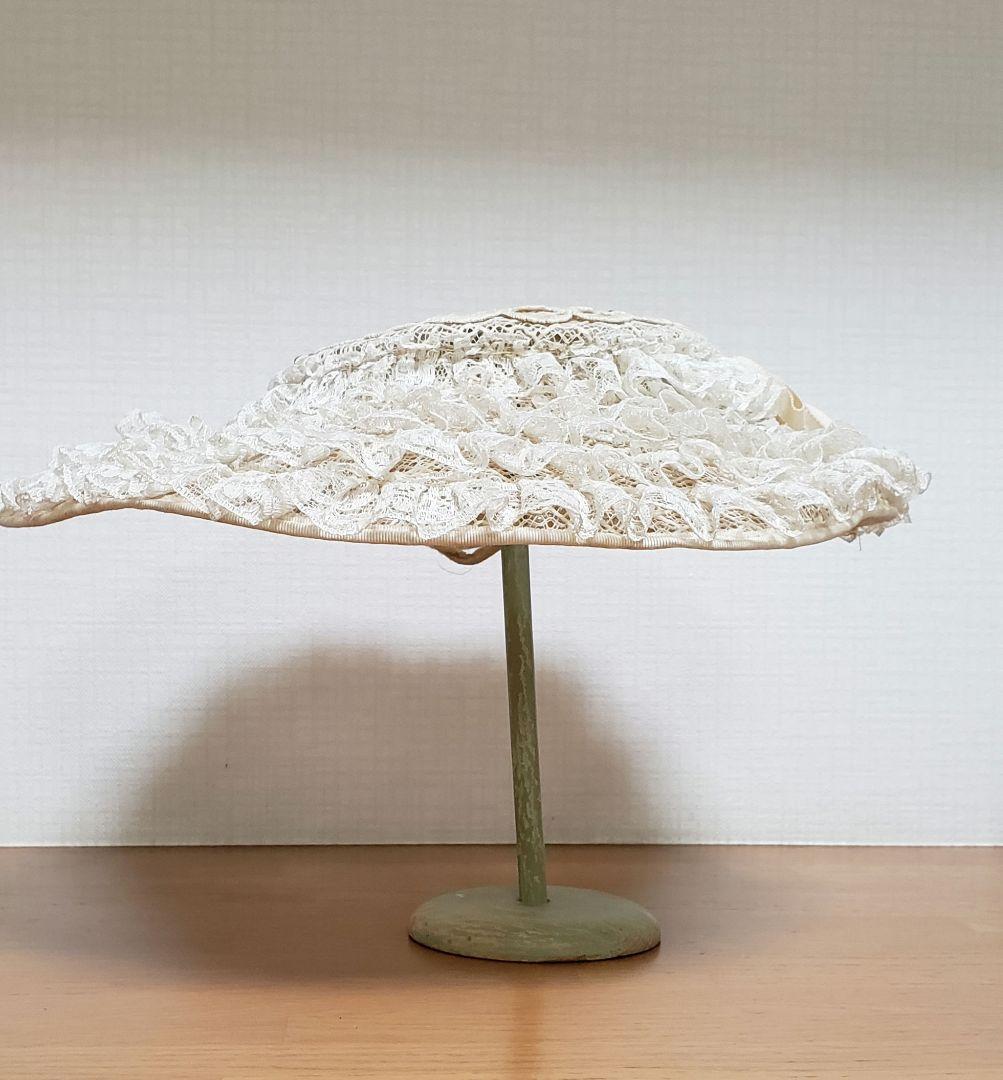 ヴィンテージ ロマンチック 帽子 レース