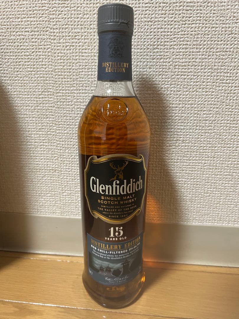 未開栓グレンフィディック15 シングルモルト　ディスティラリーエディション古酒