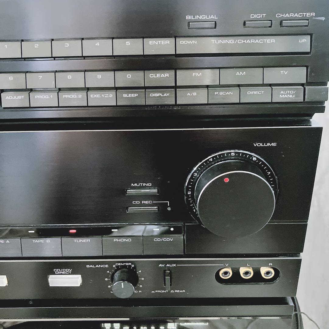 【希少】ケンウッド ROXY DG55 チューナー アンプ グライコ R-5E