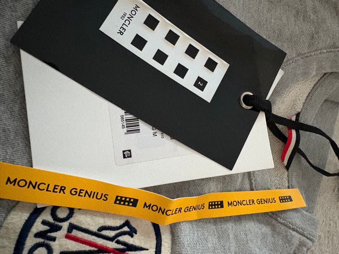 MONCLER グレー クルーネック スウェット M