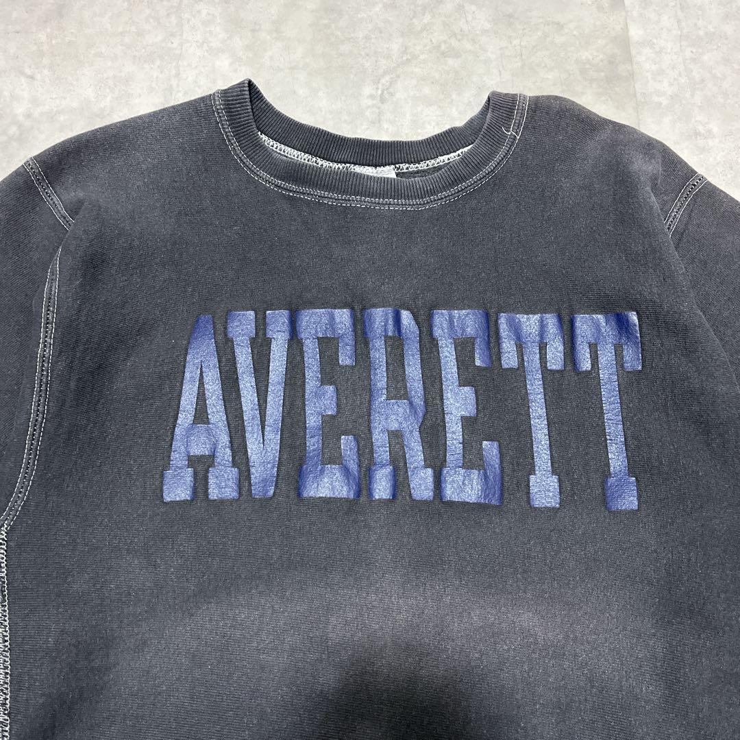 90s チャンピオン リバースウィーブ USA製 ブラック サイズL 刺繍タグ