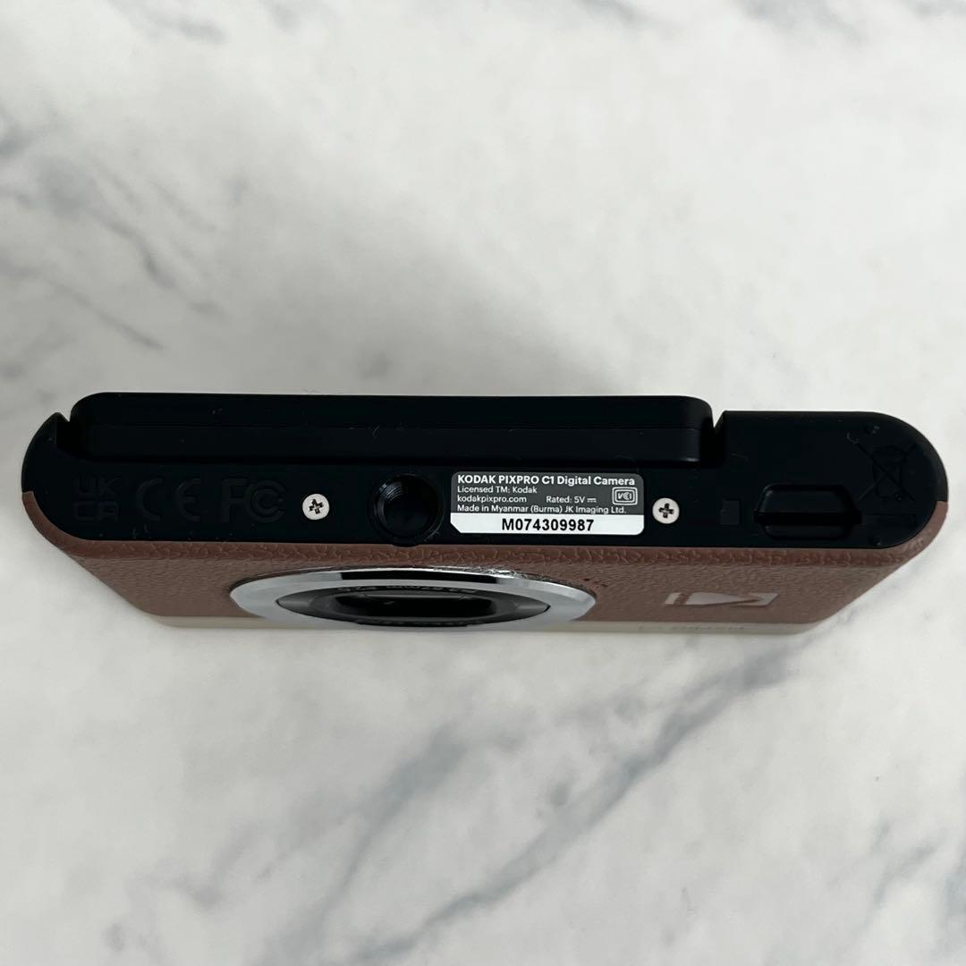 極美品 KODAK PIXPRO C1 BN ブラウン コダック デジカメ