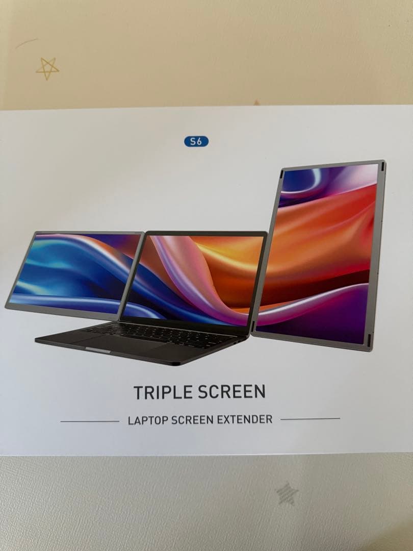 大特価✨トリプルモニター ポータブルモニター 15.6インチ　235°回転対応