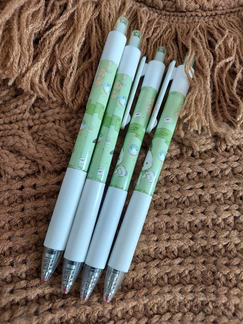 ポチャッコ ボールペン4本