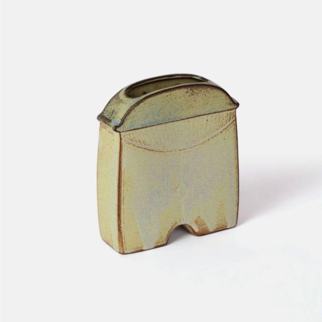 かしわ窯　オブジェ　フラワーベース