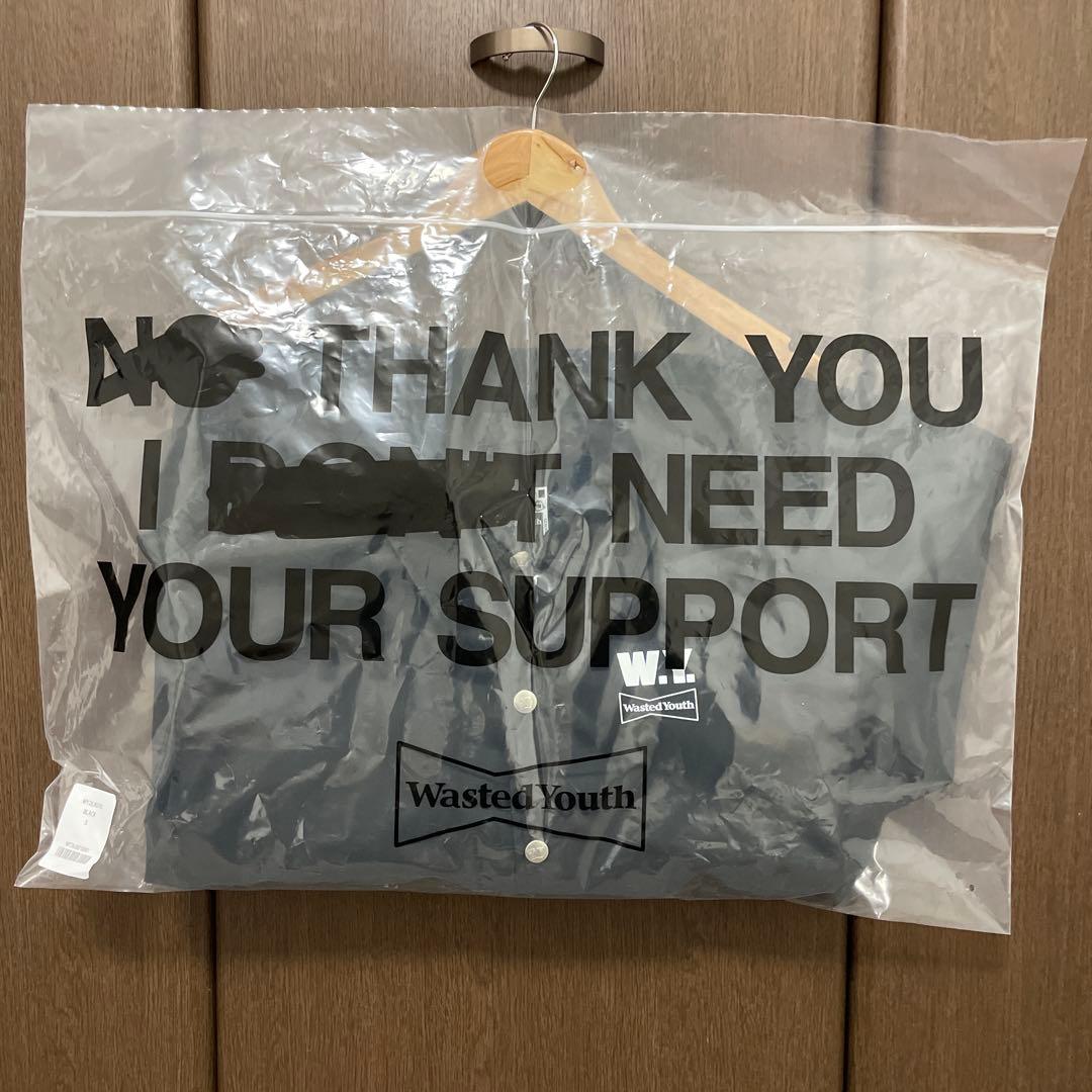 Wasted Youth 黒ジャケット W.Y. Sサイズ