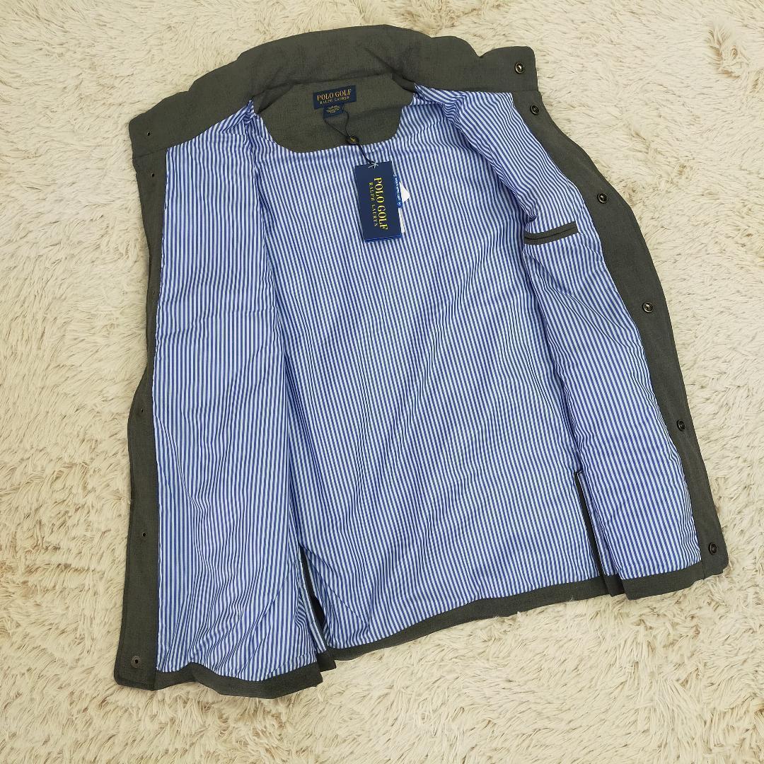 新品タグ付PoloGolf ポロゴルフゴルフウェアキルティングベストメンズL