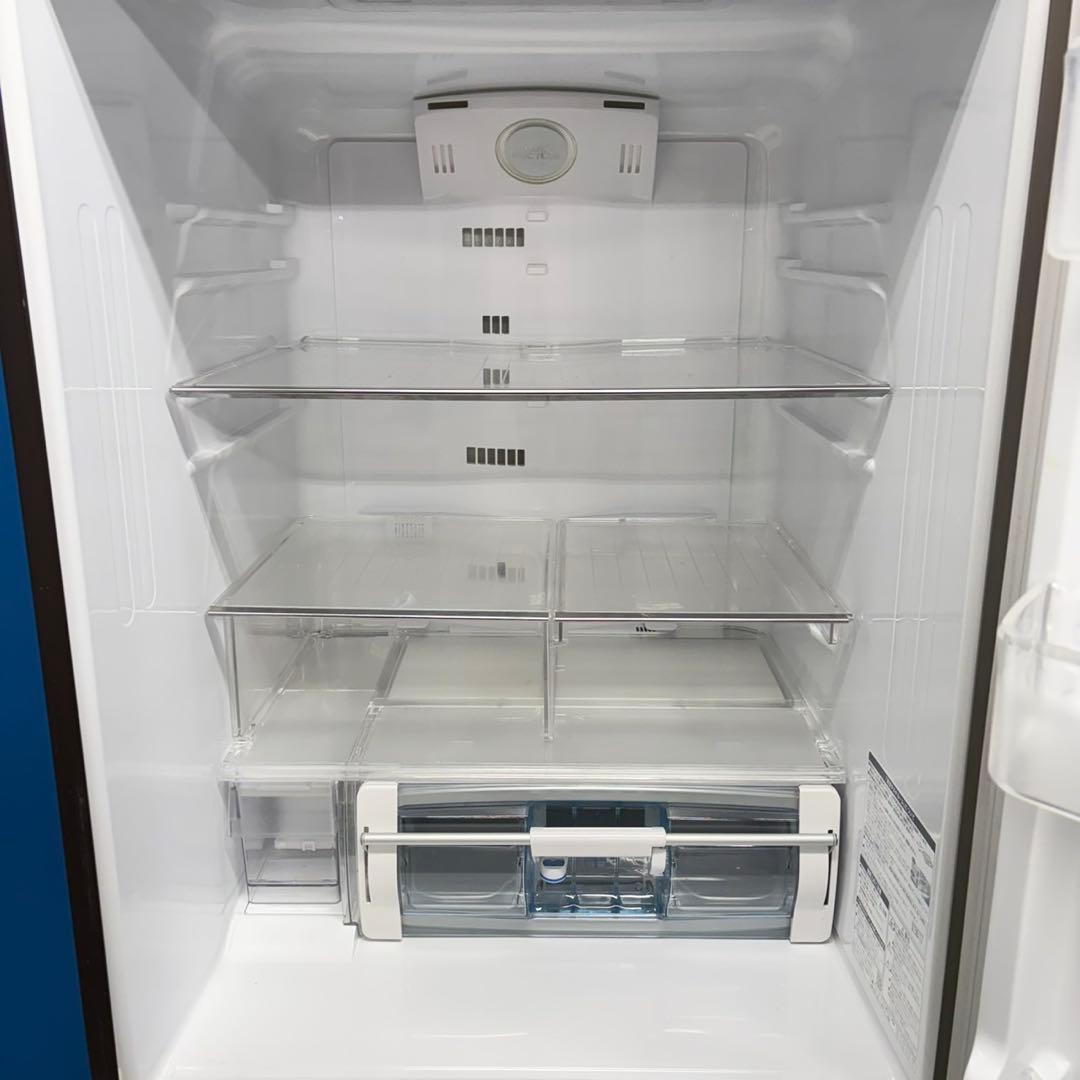 635 ガラストップ　5ドア　半年保証付　冷蔵庫　大型　400L強　極美品　関東