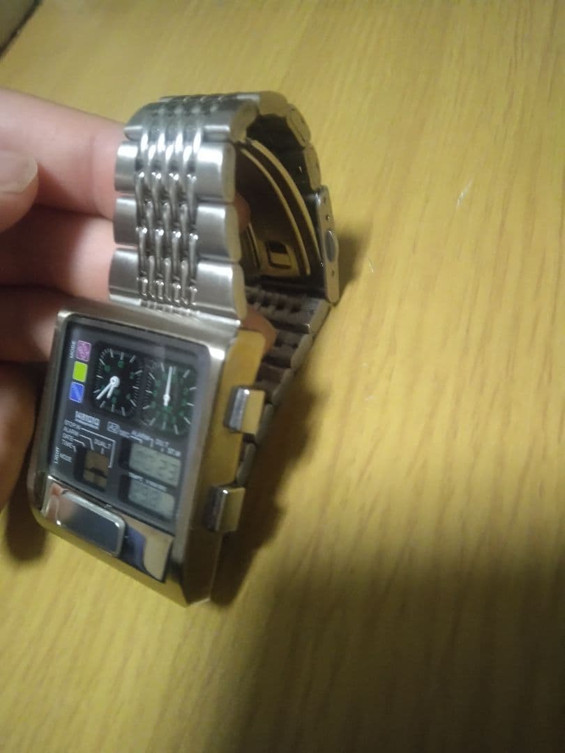 美品稼動　シチズン　アナデジテンプ independent　希少　1481010