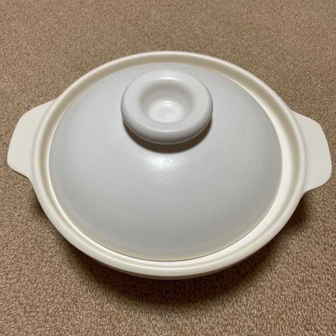 マスタークック セラミック土鍋 (3合浅鍋)