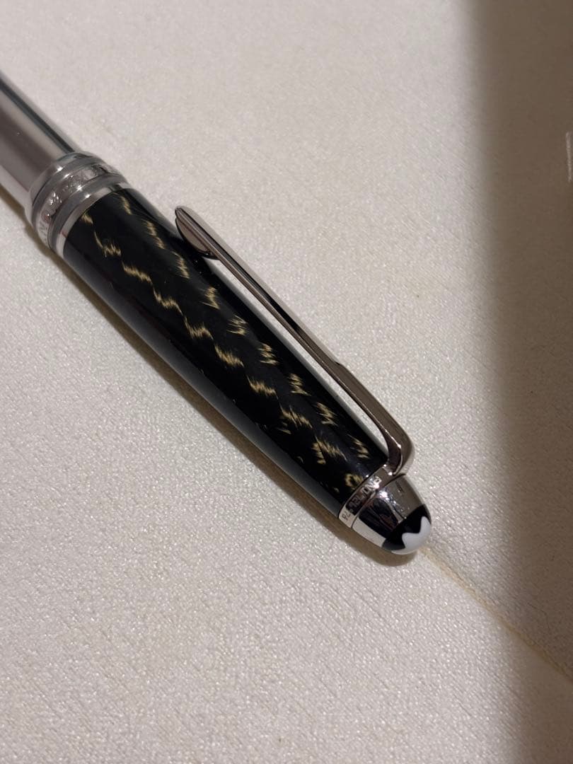 は*@様 【希少】MONT BLANC マイスターシューテュック　カーボンアンド