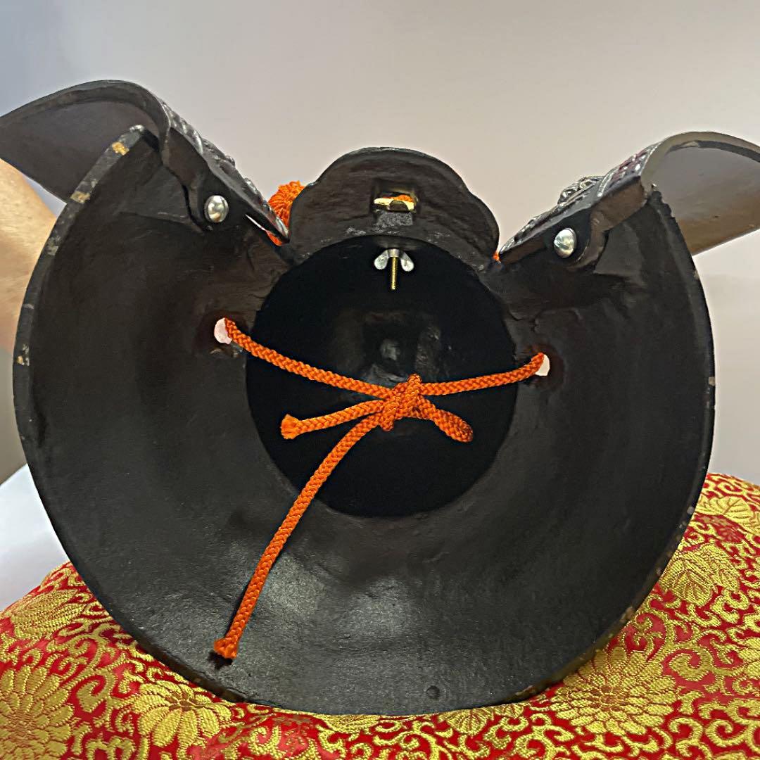 お値下げ中＊侍、サムライ、源氏兜、兜、鋳物、節句、端午の節句、美術工芸品