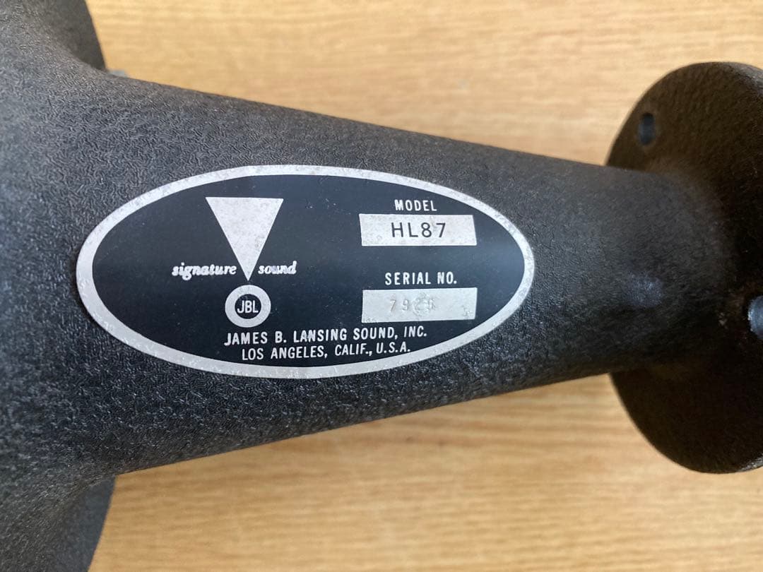 JBL HL87 LE175DLH用1インチ蜂の巣ホーン