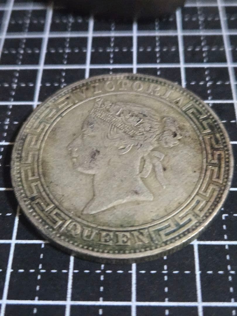 香港 1967年 ヴィクトリア 一圓 1ドル イギリス 中国古銭 貿易銀