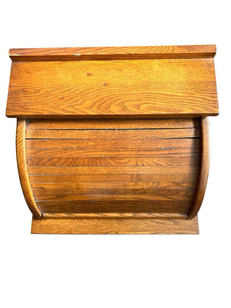 【Vintage】 ロールトップサイドテーブル チャイルドデスク ディスプレイ台