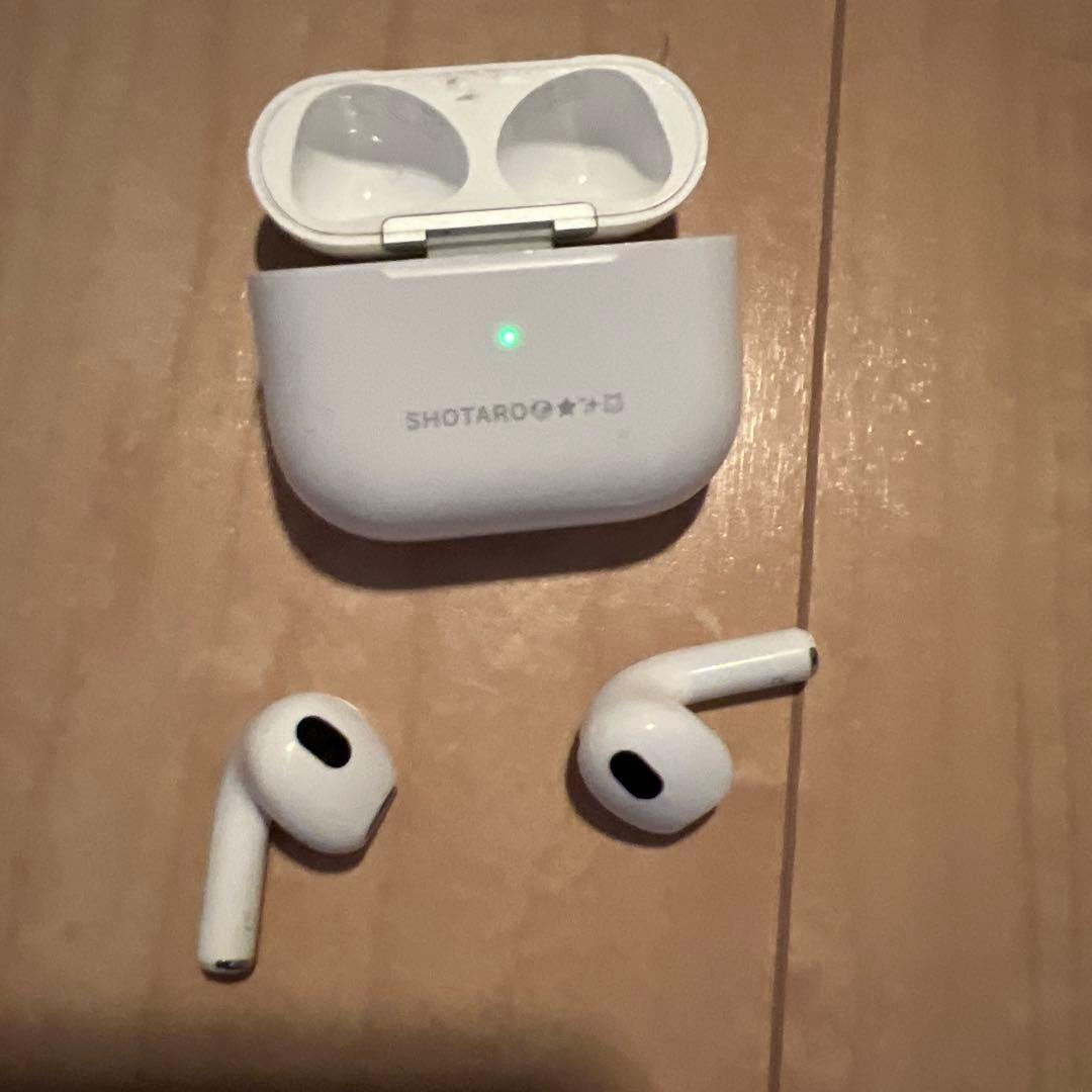 AirPods3本体 SHOTARO刻印付き