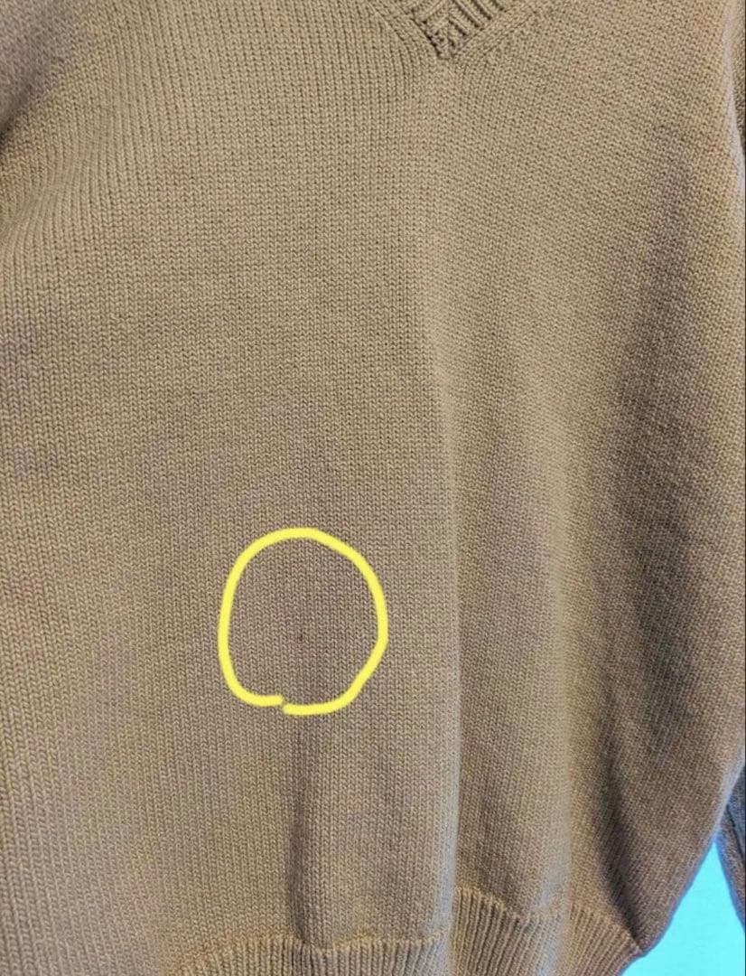 トップス AURALEE 18AW FELT WOOL YARN KNIT 5