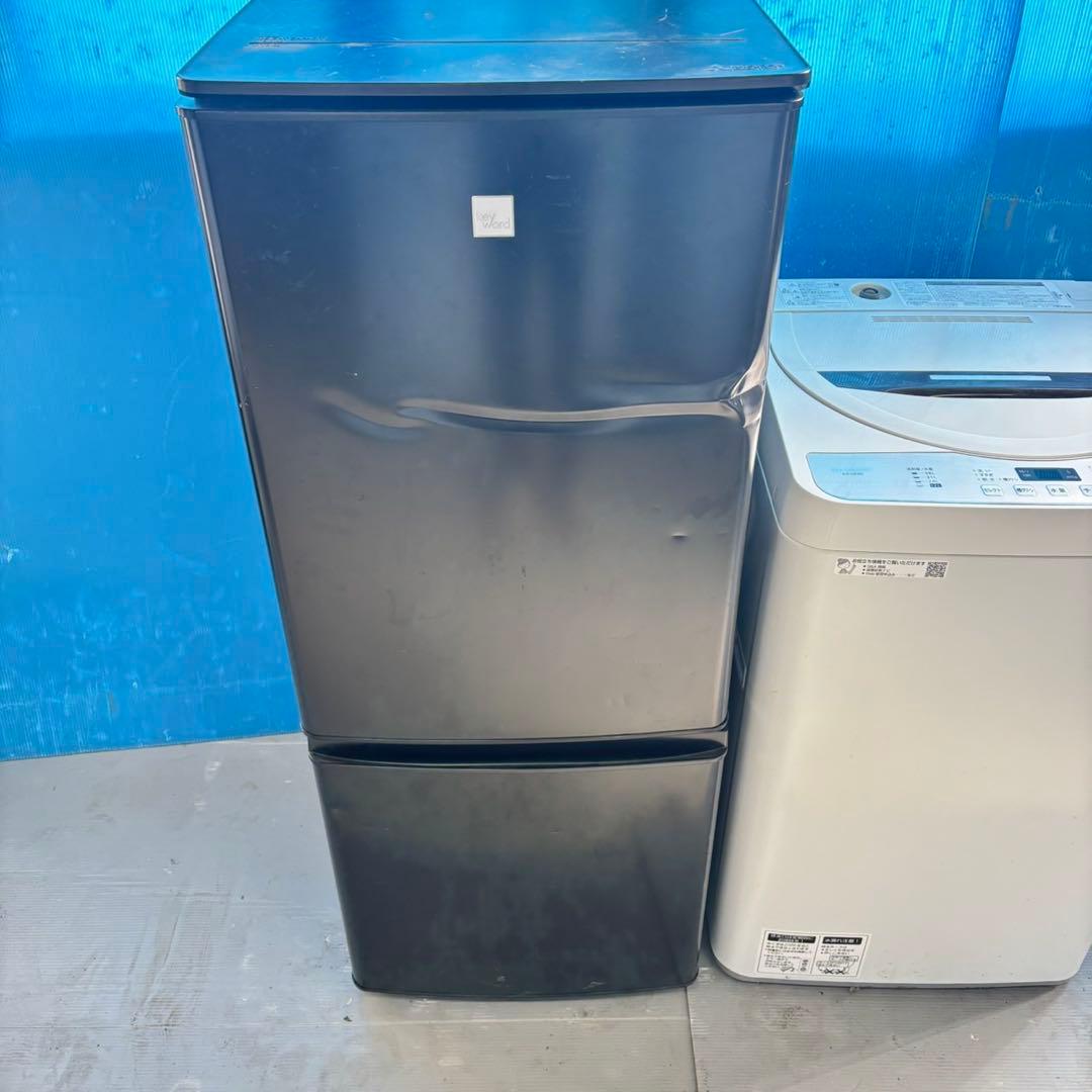 558 関東配送　冷蔵庫　洗濯機　小型　一人暮らしセット　半年保証付　大人気