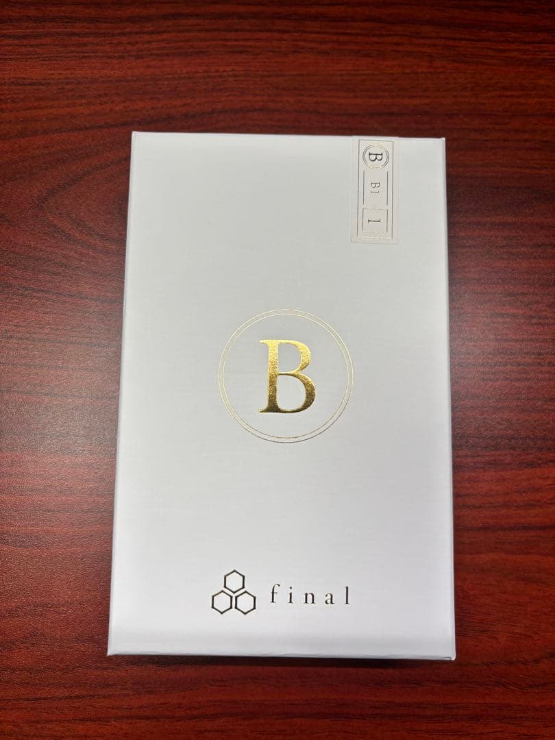 4.4.mmケーブル + final B1 イヤホン