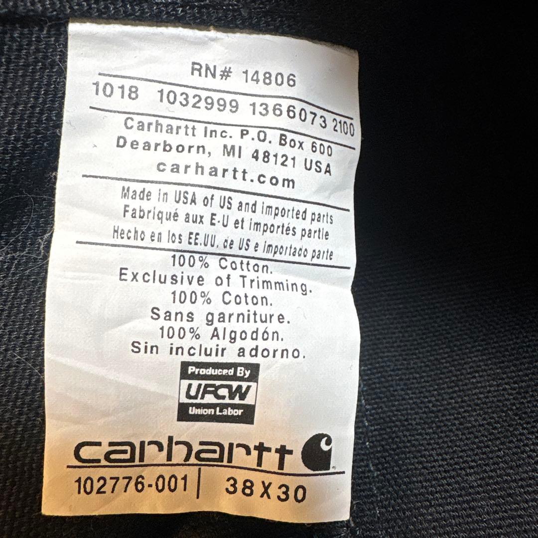 カーハート　オーバーオール　38×30