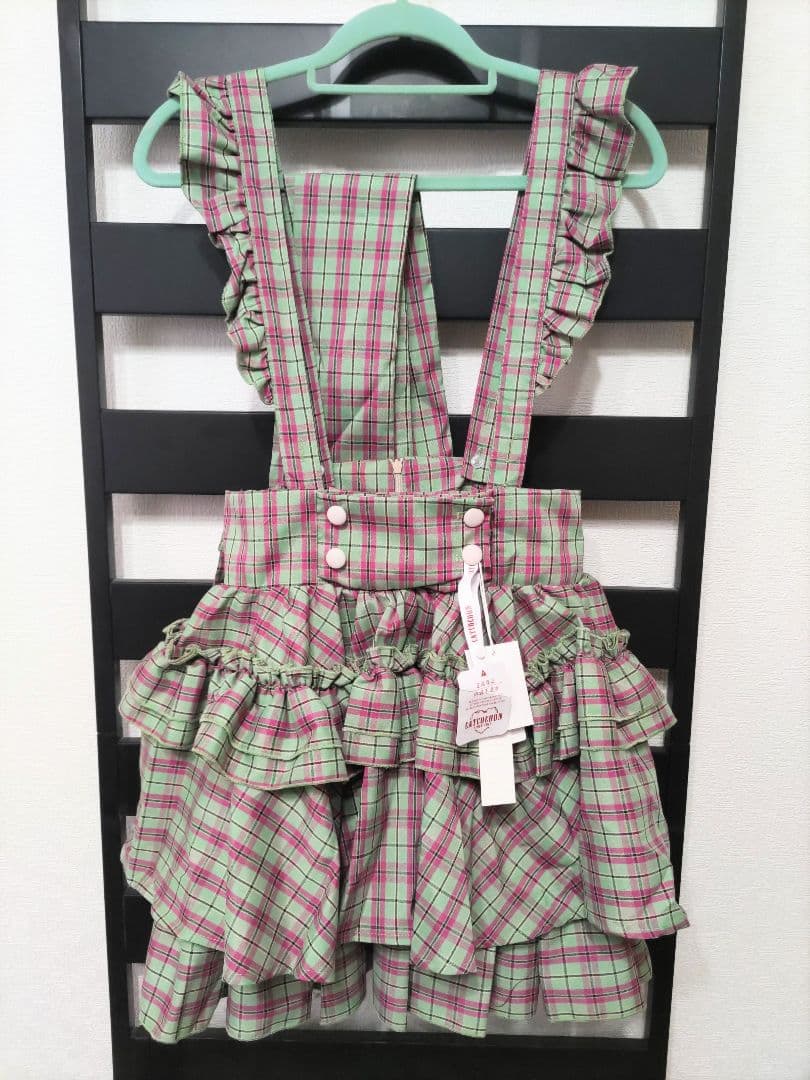 【CAT COCOON】A Doll's House スカート グリーンチェック