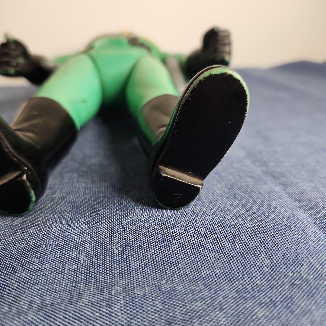 s*3様 ミドリレンジャー　ソフビ　面なし　武器なし　マントなし。レア